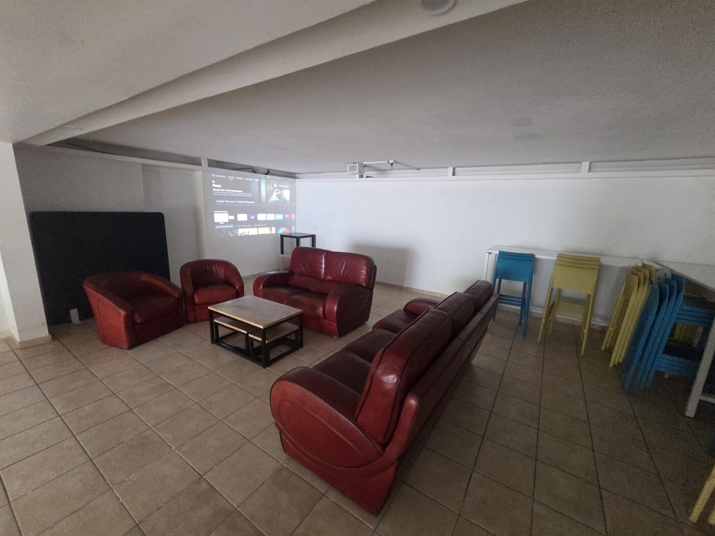 Espace détente et cinéma