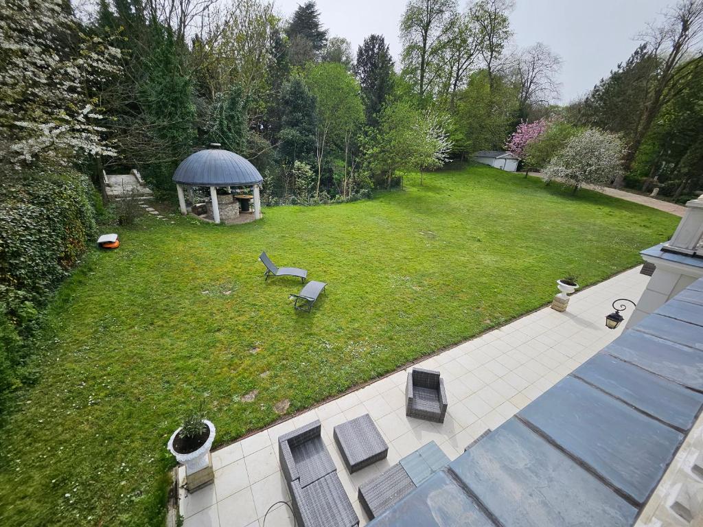 Le parc vu du ciel